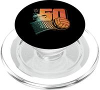 50th Birthday Boy Volleyball Player Volleyball 50 Years Old PopSockets PopGrip pour MagSafe