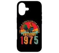 50th Birthday Chicken Awesome Since 1975 Farmer 50 Years Old Coque pour iPhone 17