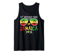 50th Birthday Crew Jamaica 2026 50 Years Old Bday Party Trip Débardeur
