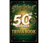 50th Birthday Trivia Book - You Lived It: See How Much You Remember About the World You Grew Up in and What’s Changed Since, With Trivia That Bring Memories Back & Challenges to Share - Born in 1976