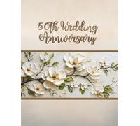 50th Wedding Anniversary Guest Book: Wish book for collecting entries from guests with best wishes for people celebrating their anniversary
