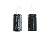 50v3300uf 18x35mm Aluminum Electrolytic Capacitor 3300uf50v 50v 3300uf 50wv 3300mf 50vdc 3300MFD 50v3300mf 3300mf50v 4700uf EKFBQBGW(50v3300 18x35 5pcs)
