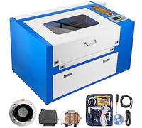 50W Graveur Laser CO2, Machine à Graver Laser, Découpe Laser, Gravure Laser Sihao 300x 500mm Port USB Haute Précision RDWorks 220V Europlug pour graveur Bois Verre Papier Cuir Tissu
