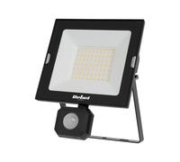50W Reflector LED externe Black 6500K IP44 avec capteur de mouvement