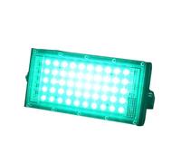 50W Rouge/vert/bleu/blanc Éclairage LED Projecteur Extérieur Étanche Applique Murale Couloir, cour arrière(Groen)