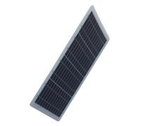 50W Solar Panel - 35x21.5x2cm 13.78 Inch Charger | Polysilicon Portable Panel - Lightweight weather resistant solar energy device with adjustable angle for home garden outdoor backup power and small