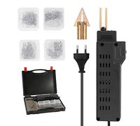 50W Soudage Plastique Machine 220V Pistolet à Souder Plastique Kit avec 200PCS Agrafeuse Chaud Machines de Soudage au Plastomère Soudure Réparation Outil Agrafeuses Chaudes 50W