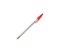 50x BiC® 872720 Stylo à bille Cristal® Fine 0,35 mm rouge