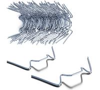 50x Clips de vitrage pour Serre Inoxydable Plaque Polycarbonate Fixation Serre extérieur Accessoires 1,5mm d'épaisseur Type W Argent