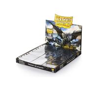 50X Dragon Shield 18-Poche Sideload Classeur Pages Transparent/Noir Pour Cartes
