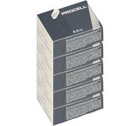 50X Duracell Procell MN1500 MIGNON AA LR6 Pile