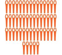 50x Lame rechange pour Einhell Batterie Débroussailleuse GE-CT 18 Li orange
