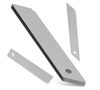 50x Lames Cassables 25 mm Lame Cutter Remplacement Couteau De Tapis Droite Acier De Haute Qualité Tranchant Interchangeables Résistant