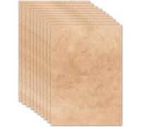 50x Papier À Lettres A4 Imprimé Recto-Verso - Set De Papier À Lettres Vierge À Écrire Et À Imprimer Pour Mariage, Anniversaire, Invitations (A4, Design 3)