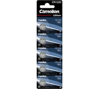 5 Piles CR1220 / 5012LC Camelion Bouton Lithium 3V
