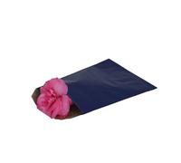 50x Sachet Papier Kraft Bleu Foncé 8x13cm - Pochettes pour Stocker Bonbons, Herbes, Graines, Bibelots et Petits Objets - Idéal pour les Cadeaux d'Anniversaire et les Souvenirs de Mariage