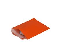50x Sachet Papier Kraft Orange 8x13cm - Pochettes pour Stocker Bonbons, Herbes, Graines, Bibelots et Petits Objets - Idéal pour les Cadeaux d'Anniversaire et les Souvenirs de Mariage