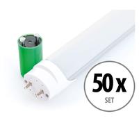 50x Tube Néon LED Fluorescent 150cm T8 24W Lumière Ampoules à économie d'énergie