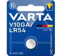 50x Varta V10GA LR54 1er Bl. Pile bouton alcaline 1,5 V manganèse alcaline 4274