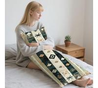 50x180cm Oreiller de Corps Soutien à la Grossesse et à la Maternité,Oreiller de Corps Coussin Rétro Velour Pillow Case,Confortable Housse Coussin Nationalité pour Maison Chambre lit Canapé LYD129