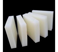 50x50mm 100x100mm Bloc de caoutchouc de silicone blanc de qualité industrielle Résistance aux hautes températures Bonne ténacité Réduire les vibrations Joints Épaisseur 3-50 mm(50 * 50 * 15mm)