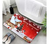 50x80cm de Noël à Thème de Noël Soft Nonslip Mat - Eleg Home Decor for Holiday Celebration