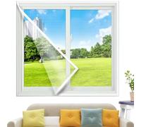 50x80cm Moustiquaire pour fenêtres moustiquaire Filet Anti-Moustique Cadre moustiquaire