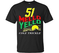 51 Mello Yello Car Cole Trickle Days of Thunder Racing Movie Sport T-Shirt Black T-Shirts à Manches Courtes(3X-Large)