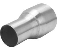 51 mm à 76 mm Raccordement du réducteur de gaz d'échappement Miroir standard réduit en acier inoxydable Conduite de réduction polie