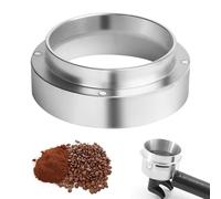 51 mm Anneau De Dosage, Anneau Dosage Cafe, Magnétique Bague De Dosage De Café, Entonnoir De Dosage en Aluminium Expresso, Accessoire Espresso Idéal pour la Maison et le Café