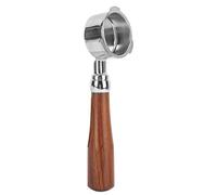 51 mm Filtre mobile sans fond en acier inoxydable Espresso Filtre mobile Coffee en acier inoxydable Poignée adaptée au dongling Patrice Cub Cub NetEase cafetière (E Circle Rosewood)