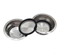 51 mm Panier filtrant de rechange en acier inoxydable pour EC685 EC680 EC331 - Insert porte-filtre amovible 1 et 2 tasses - Extraction précise pour café Barista (panier à 2 tasses)