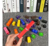 51 Pièces De Cube De Pourcentage De Fraction De Maths, Briques D'apprentissage D'enseignement Des Maths, Tour De Comptage De Dés, Jouet Éducatif Pour Enfant, Aide Aux Enseignants