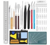 51 Pièces Outils de Base Pour Cricut Vinyle Weeding Tools,Outils de Désherbage Vinyle Kit,Scrapbooking Kit Pour Le Bricolage,CaméEs,Pour le Lettrage,Fabrication de Bricolage
