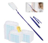 51 Pièces pour Swiffer Plumeau Poussiere Duster Recharge Kit