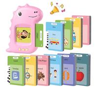 510 Mots Cartes Flash Parlantes Montessori Français Cartes éducatives pour Enfants Talking Flash Cards 255 Feuilles de 3+ Ans Filles Jouets éducatifs Cadeaux d'anniversaire pour Enfants