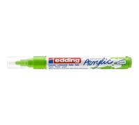 edding Marqueur acrylique 5100 – pointe ronde 2–3 mm imperméable – vert jaune – 1 unité