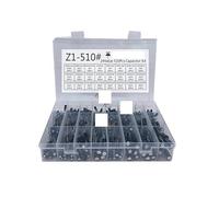 510Pcs/lot 24 Values10V/16V/25V/50V (0.1uF~1000uF) Electrolytic capacitor Assorted capacitors assortment samples NWPNLXEA
