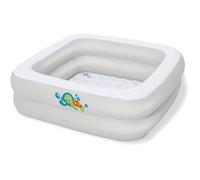 51116 Baignoire Gonflable Carrée pour Bébé Fluo 86 X 86 X 25 cm
