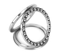 51116 Roulement à billes de butée unidirectionnel axiales en acier Soyez la piste fantastique Améliore le bon fonctionnement du roulement et fonctionne petit, lisse tenir,Durabilité améliorée