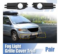5113232AA Avant Droit Passager C?tšŠ Brouillard Lumiššre Grille Couverture 1 Paire