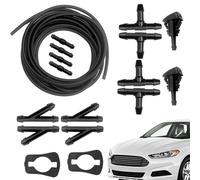 5116079AA 4805742AB 68024312AB Kit de tuyau de lave-glace , 5 m de tuyau | de lavage avec 2 joints, 12 raccords de tuyau, 2 buses