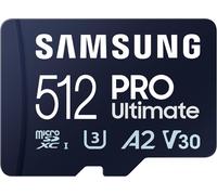 512 Go Pro Ultimate Carte Mémoire Micro Sdxc Jusqu'À 200 Mo/S Avec Adaptateur Usb, Mb-My512Sb/Ww[GOP6252660]