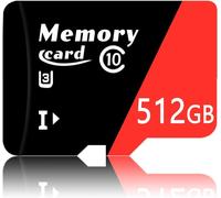 512 Go Tf Carte + Adaptateur Pour Smartphones Drones, Micro Carte Avec A2 Performance App, Uhs-I, U3, Classe 10 Vitesses Jusqu`À 100 Mb/S, Carte Mémoire -Zd512go-Mademoiselle Gabrielle