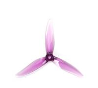 5127 5. 1x2. Carte PC 7x3 Compatible avec 5 Pouces Drones Freestyle Pièces de Drones de Bricolage(4PAIRSCLEAR Purple)