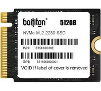 512GB M.2 2230 NVMe PCIe SSD Solid State Hard Drive Compatible with Steam Deck,Surface Pro,512GB Tablets