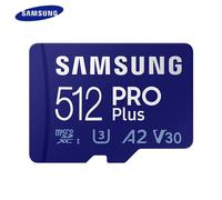 ( 512GB ¿ - SAMSUNG-Carte mémoire Micro SD PRO Plus d'origine avec USB 3.0, lecteur de carte, 128 Go, 256 Go, 512 Go, A2, V30, TF, U3 Flash