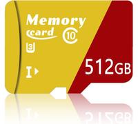 512GB Ultra Micro UHS-I V30 A2 U3 4K Memory Card + Adapter Up to 100MB/S for Android, Action Cams, Drones, Tablets
