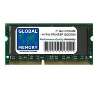512Mo SDRAM 144-PIN SODIMM MÉMOIRE RAM pour IMPRIMANTES (XANTE, 311-2036, RICOH, 097S03186, 70050401, Brother)