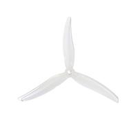 5130-X3 Jeu d'hélices renforcées à 3 pales de 5,1 Pouces, Pas de 3,0 Pouces for la Course FPV et la pièce d'entretien de la Propulsion des Drones Freestyle (2 Paires)(Whisky)